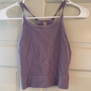 Purple tank top